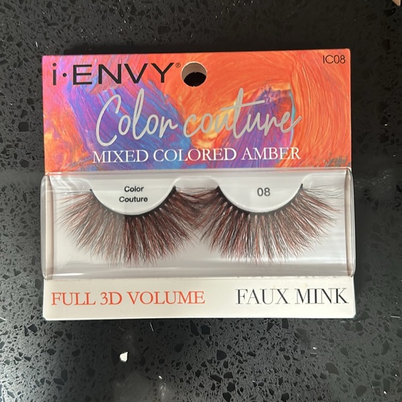 NEW iENVY cluster palette, 2 sets Faux mink lashes purple/amber & lash adhesive - Picture 6 of 9
